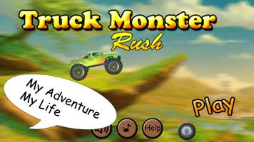 Truck Monster Rush Affiche