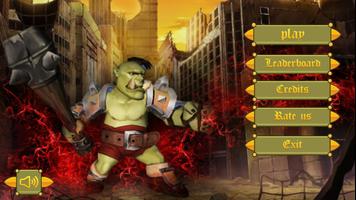 Orc Horde War: Zombie Monsters Attack Survival Affiche