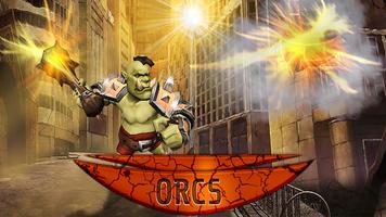 Orc Horde War: Zombie Monsters Attack Survival capture d'écran 2