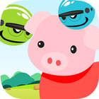 Bombardeiro PigBlast - Piggy Peppy Fazenda ícone