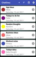 ChatDiary - Interactive Messenger Diary Screenshot 1