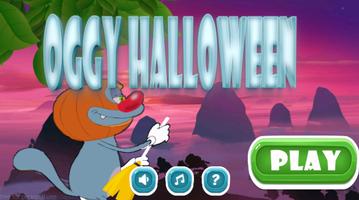 Oggy Halloween постер