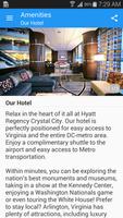 Hyatt Regency Crystal City capture d'écran 3
