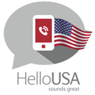 Hello USA, Let's call icon