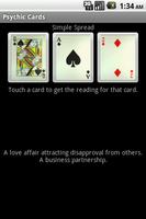 Psychic Cards Free capture d'écran 1