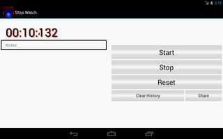 Stopwatch imagem de tela 2