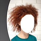 Curly Hairstyle Photo Editor ikon