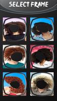 Curly Hairstyle Photo Editor syot layar 1