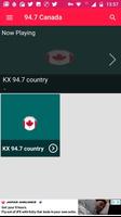 94.7 Country Radio Station Free Country Canada App capture d'écran 2