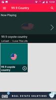 99.9 Country Radio Washington Radio Stations Apps 截图 1