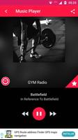 پوستر Gym Radio Workout Music App Gym Workout Music Free