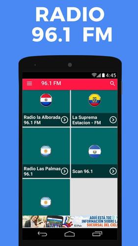 Descarga de APK de Radio FM 96.1 En Vivo Gratis Online Radio FM 96.1 para  Android