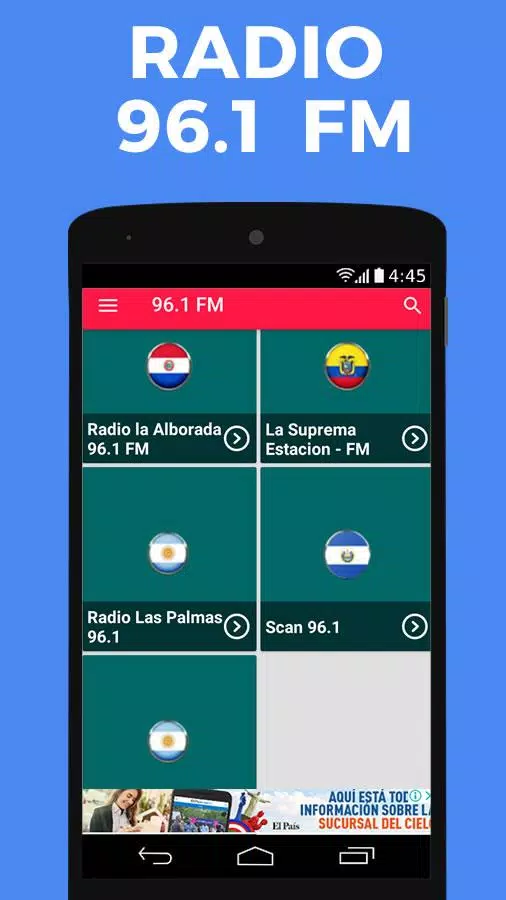 Download do APK de Radio FM 96.1 En Vivo Gratis Online Radio FM 96.1 para  Android