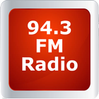 Radio 94.3 Fm Radio Stations Free Music App Online icône