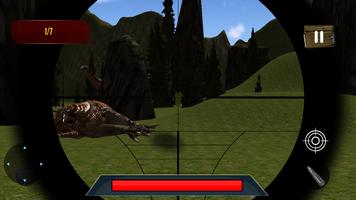 Dino Sniper Hunting: Jungle 3D capture d'écran 3