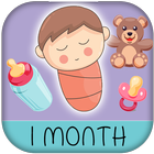 Développement bébé: 1 mois icône