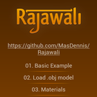 ikon Rajawali 3D Engine Examples