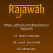 Rajawali 3D Engine Examples