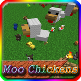 Mo Chickens MCPE Mod Guide ícone