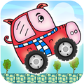 pp pig car racing games