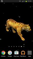 Tiger on my iPhone's screen 3D screenshot 1