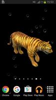 Tiger on my iPhone's screen 3D screenshot 2
