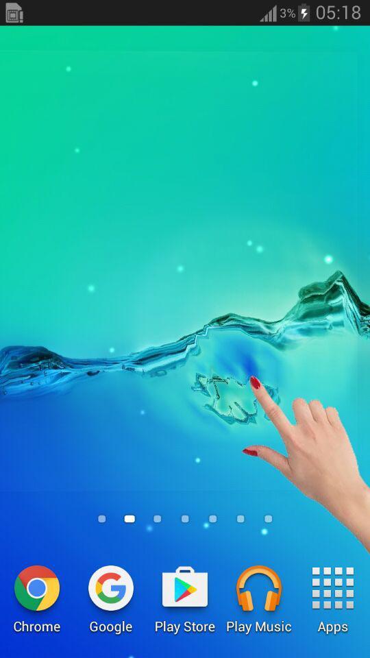 Galaxy Water Live Wallpaper For Android Apk Download