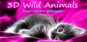 3D Wild Animals Live Wallpaper