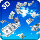 Falling Dollars 3D icône
