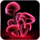 Mushroom 3D Live Wallpaper ikon