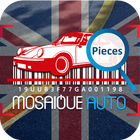 Mosaique Auto Parts : search auto parts free icon