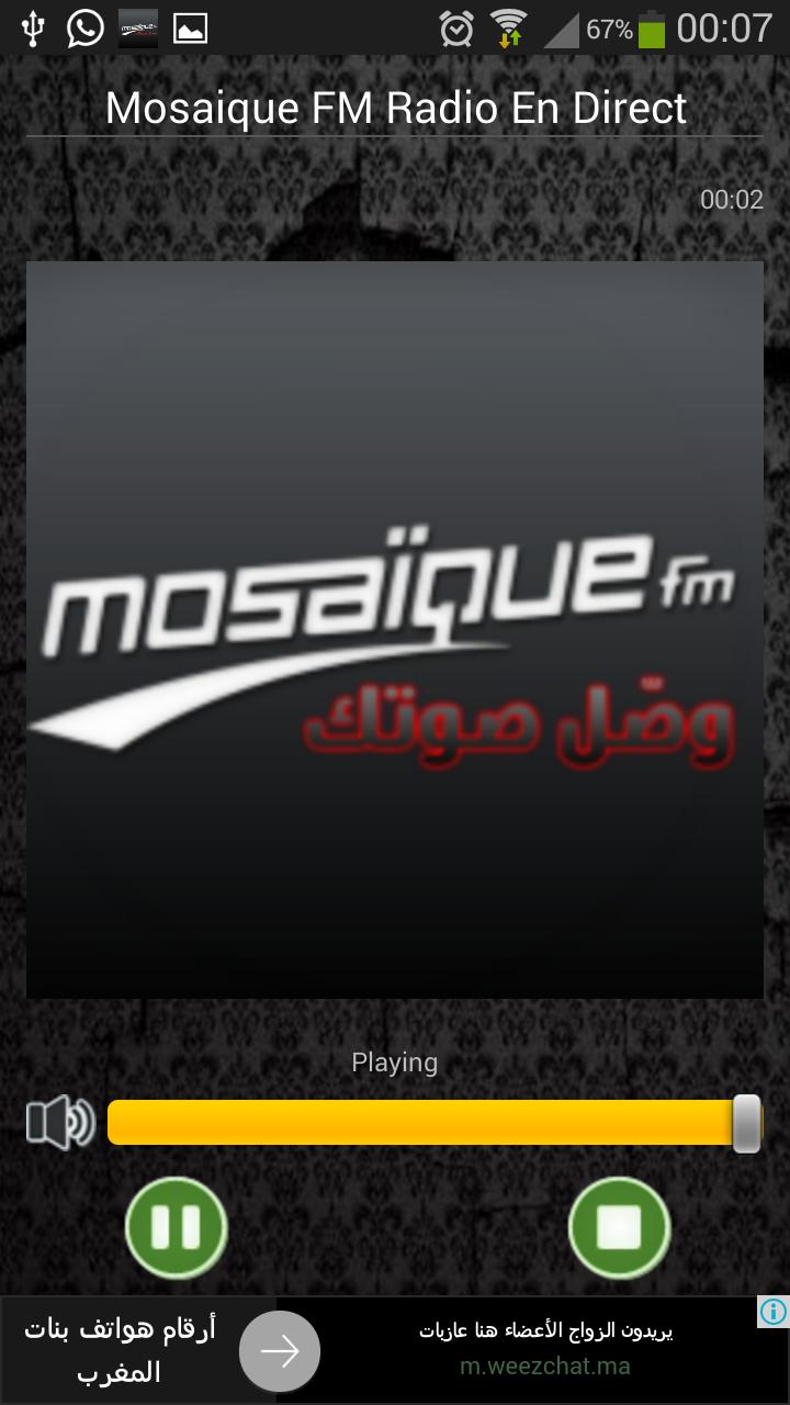 Mosaique fm en live