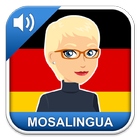 Learn German with MosaLingua أيقونة