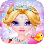 Pink Princess Makeup And Dressup icon
