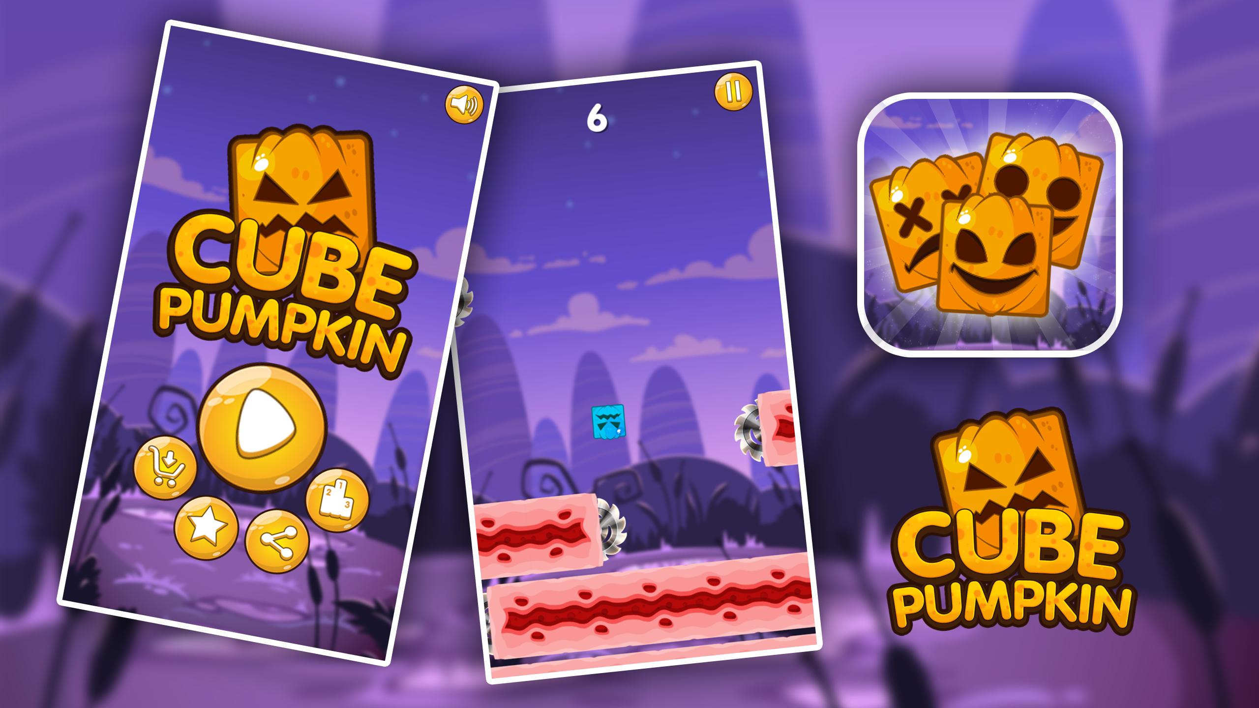 Cube Pumpkin For Android Apk Download - purple pumpkin roblox