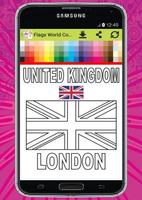 Flags World Colorings تصوير الشاشة 3