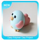 ikon Proyek Clay Polimer Mudah