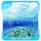 Shark Live Wallpaper آئیکن