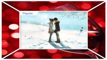 Romantic Love Live Wallpaper Ekran Görüntüsü 1