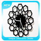Unique Geometric Clocks icône