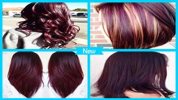 برنامه‌نما Awesome Burgundy Hair Color Ideas عکس از صفحه