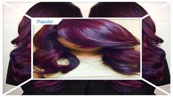 برنامه‌نما Awesome Burgundy Hair Color Ideas عکس از صفحه