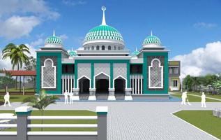 3D Mosque Minimalist capture d'écran 2
