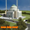 Concept de conception de la mosquée