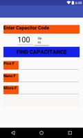 Capacitance code Calculator ポスター