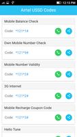 SIM Enquiry Numbers USSD Codes capture d'écran 1