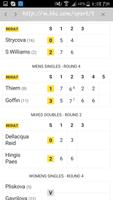 Online Tennis Live Scores capture d'écran 3