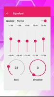 Music Player Equalizer Volume Boost capture d'écran 2