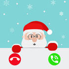 Fake Call Santa icône