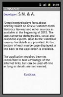 Statistical Facts for Norway ポスター
